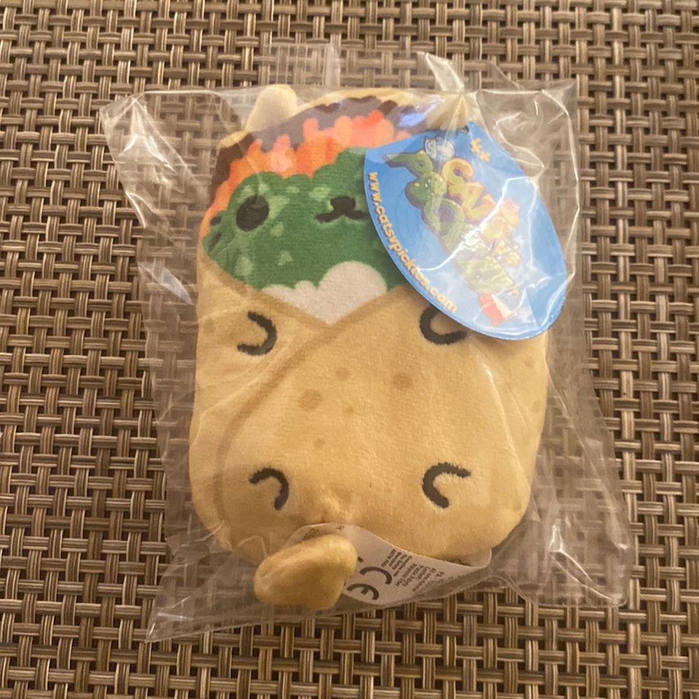 NWT Cat vs Pickles burrito
